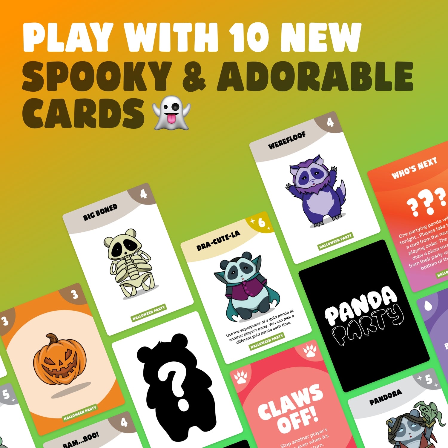 Panda Party : Halloween Party Bambooster Pack
